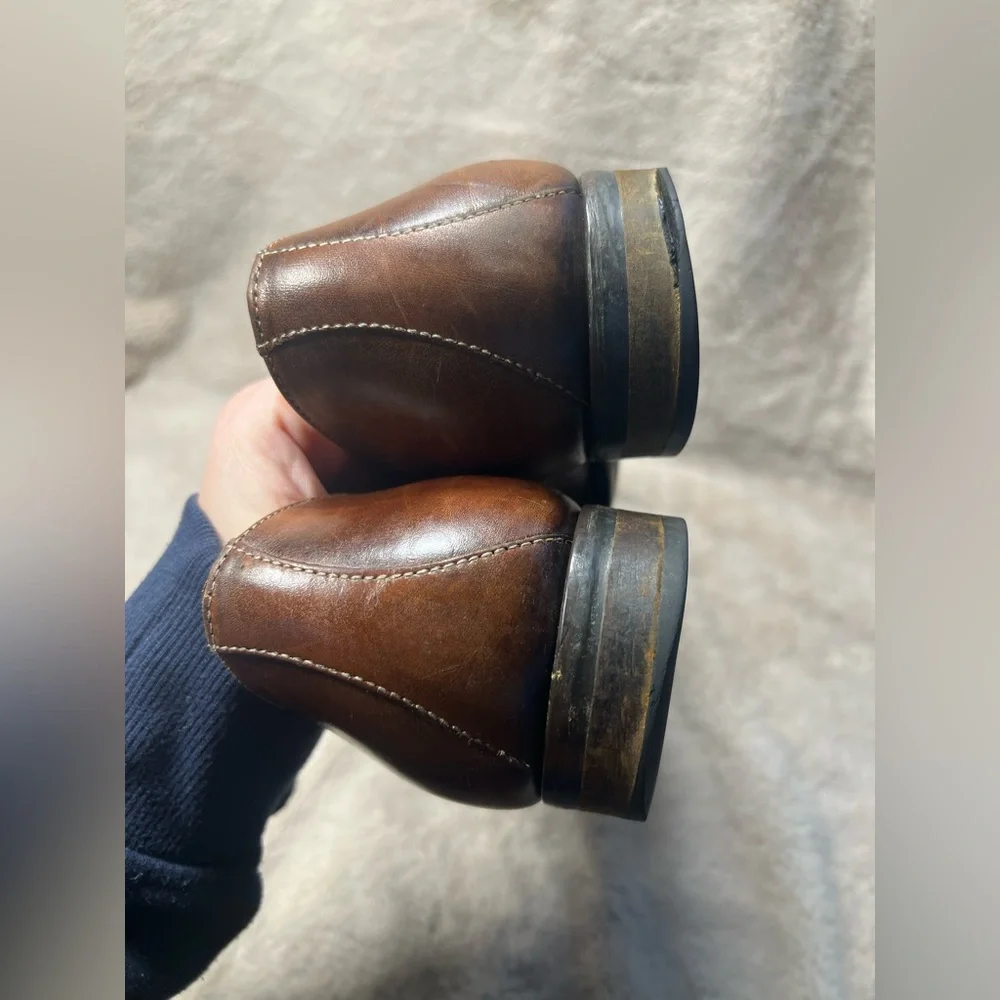 To Boot New York Adam Derrick Brown Leather Mens Shoes Size 11.5